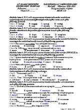 Đề kiểm tra 1 tiết số 3 môn Tiếng Anh Lớp 12 - Mã đề 132 - Năm học 2018-2019 - Trường THPT Trần Can (Kèm đáp án)